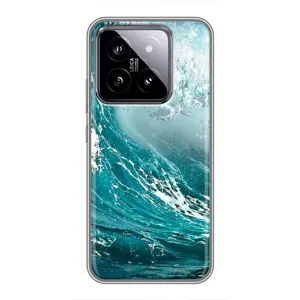 Летний Чехол на Xiaomi 14 (Морская волна)