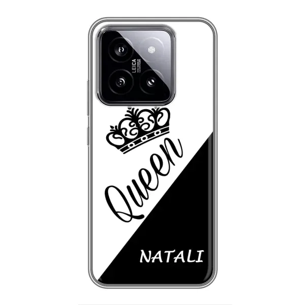 Чехол с рисунком «NATALI» для Xiaomi 14