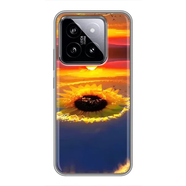 Чехол с рисунком «Небо подсолнух» для Xiaomi 14 Чехол с рисунком «Небо подсолнух» для Xiaomi 14