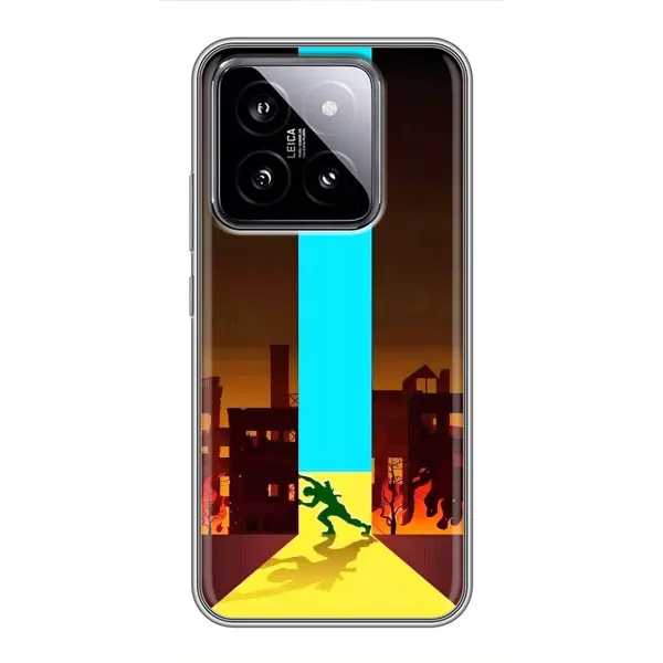 Чехол с рисунком «Освобождение» для Xiaomi 14 Чехол с рисунком «Освобождение» для Xiaomi 14