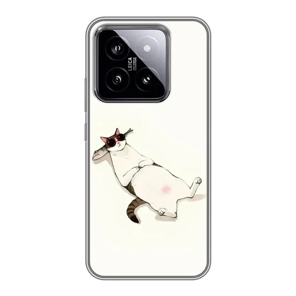 Чехол с рисунком «Отдых» для Xiaomi 14 Чехол с рисунком «Отдых» для Xiaomi 14