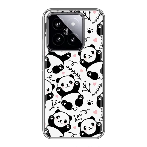 Чехол с рисунком «Пандочки» для Xiaomi 14 Чехол с рисунком «Пандочки» для Xiaomi 14
