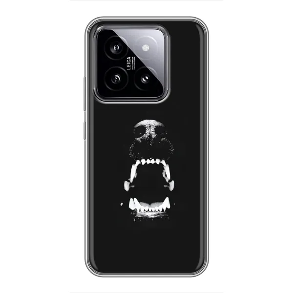 Чехол с рисунком «Пасть добермана» для Xiaomi 14 Чехол с рисунком «Пасть добермана» для Xiaomi 14