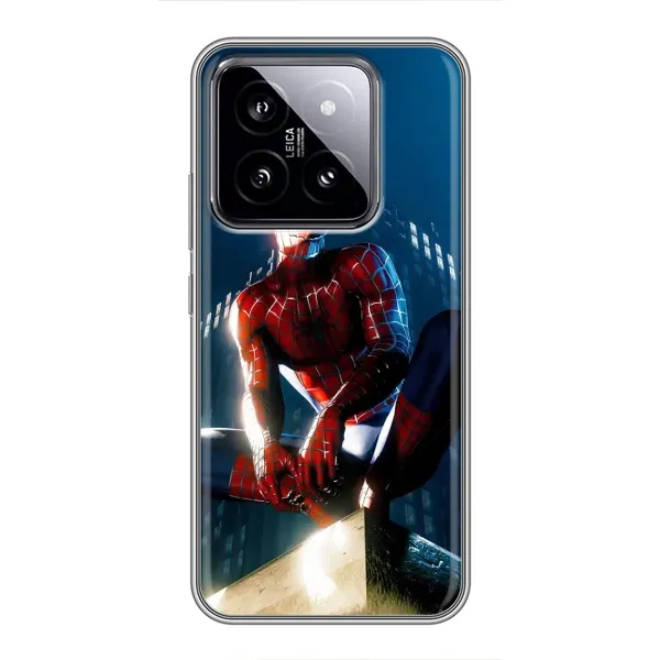 Чехол с рисунком «Паук на доме» для Xiaomi 14 Чехол с рисунком «Паук на доме» для Xiaomi 14