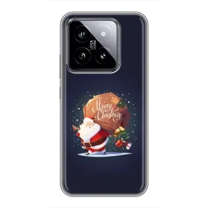 Чехол Санта Клаус для Xiaomi 14 (Подарки от Санты)