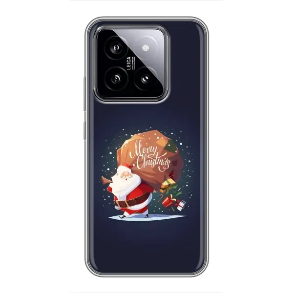 Чехол с рисунком «Подарки от Санты» для Xiaomi 14 Чехол с рисунком «Подарки от Санты» для Xiaomi 14