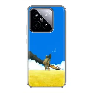 Чехлы на военную тематику для Xiaomi 14 (Попадание)