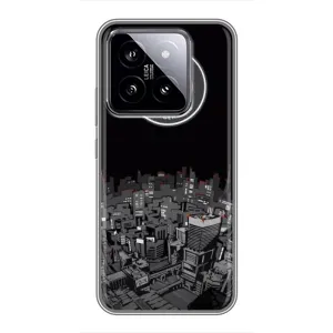 Силиконовые Чехлы принт Футбол на Xiaomi 14 (PSG)