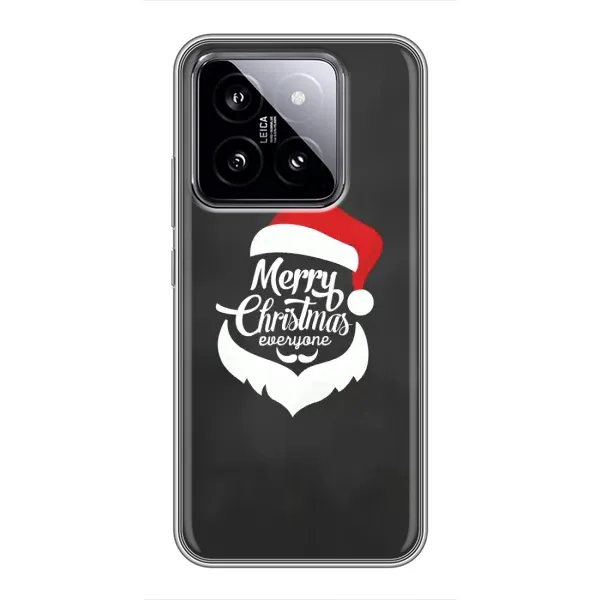Чехол с рисунком «Санта Крисмас» для Xiaomi 14 Чехол с рисунком «Санта Крисмас» для Xiaomi 14