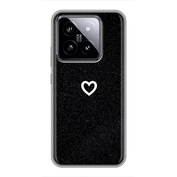 Чехол с рисунком «Сердечко» для Xiaomi 14 Чехол с рисунком «Сердечко» для Xiaomi 14