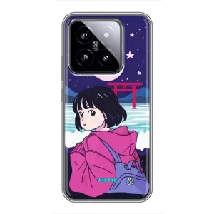 Чехол с персонажами АНИМЕ на Xiaomi 14 (Синобу Миякэ)