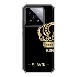 Чехлы с мужскими именами для Xiaomi 14 (SLAVIK)