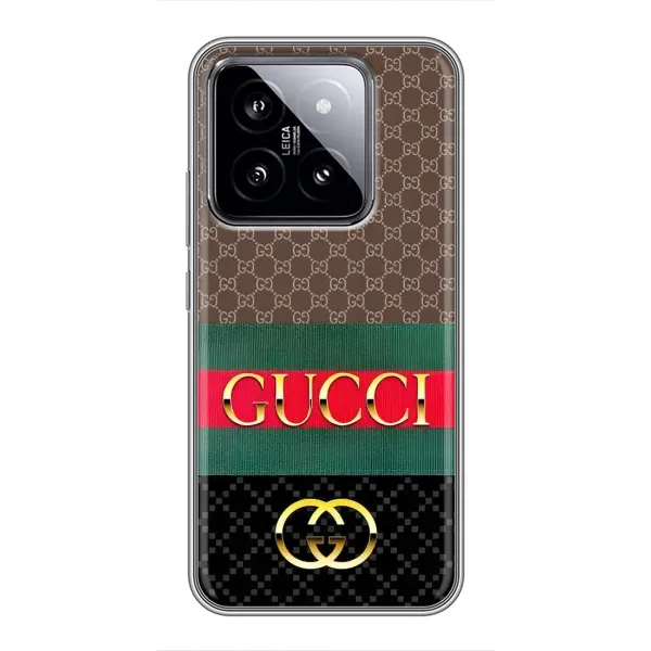 Чехол с рисунком «Стиль GUCCI» для Xiaomi 14