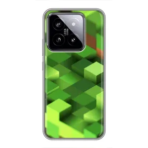 Чохли для Xiaomi 14 (Персонажі МайнКрафт) (Текстура)