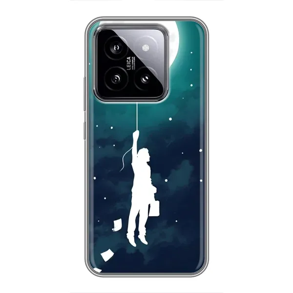 Чехол с рисунком «To The moon» для Xiaomi 14 Чехол с рисунком «To The moon» для Xiaomi 14