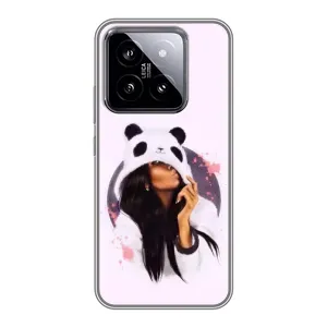 Чехол Стильные девушки на Xiaomi 14 (В пижаме)