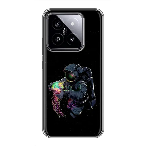 Чехол с рисунком «В руках земля» для Xiaomi 14 Чехол с рисунком «В руках земля» для Xiaomi 14