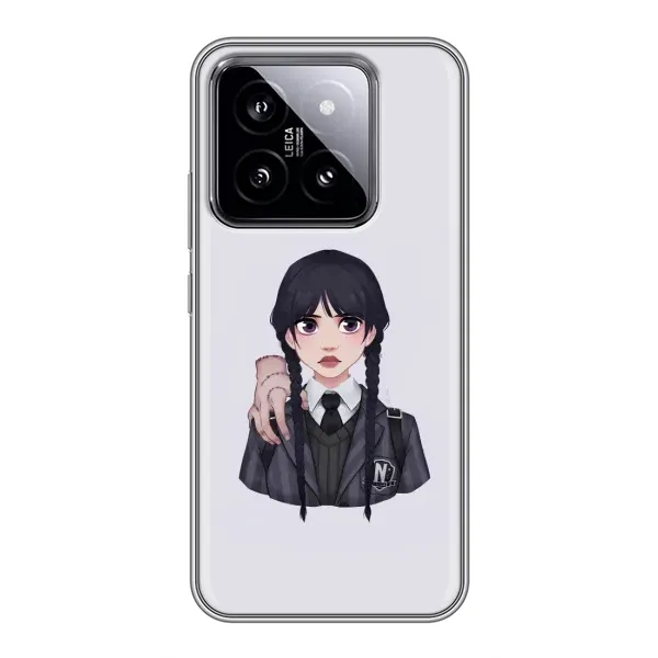 Чехол с рисунком «Вещь Венсдей» для Xiaomi 14 Чехол с рисунком «Вещь Венсдей» для Xiaomi 14