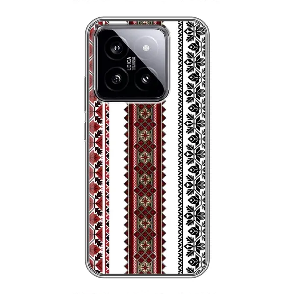 Чехол с рисунком «Вышиваночки» для Xiaomi 14 Чехол с рисунком «Вышиваночки» для Xiaomi 14
