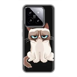 Чехол на тематику: Коты для Xiaomi 14 (Взгляд кота)