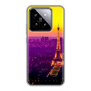 Чехол с Эйфелевой башней на Xiaomi 14 (Яркая башня)