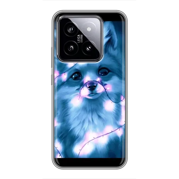 Чехол с рисунком «Яркая Лиса» для Xiaomi 14 Чехол с рисунком «Яркая Лиса» для Xiaomi 14