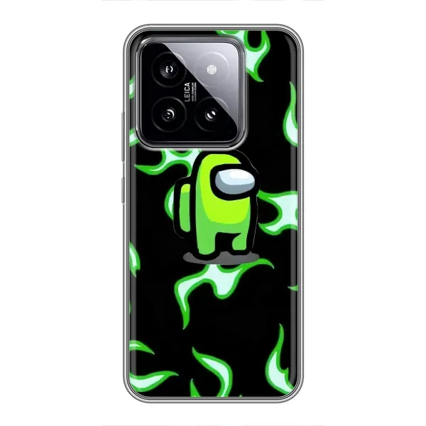 Чехол с рисунком «Яркий игрок» для Xiaomi 14 Чехол с рисунком «Яркий игрок» для Xiaomi 14