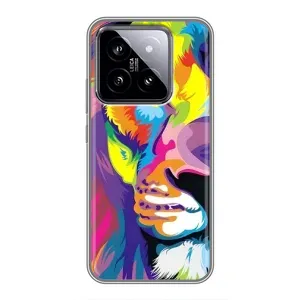 Чехол с картинкой на Xiaomi 14 (Яркий Лев)