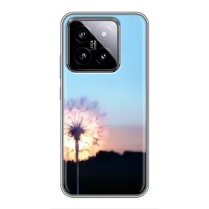 Силіконовий Чохол з кульбабками на Xiaomi 14 (Захід з кульбабкою)