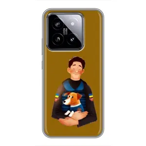 Чехол с принтом для Xiaomi 14 (ЗСУ Патрон)