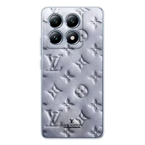 Текстурний Чохол Louis Vuitton для 14Т Про (Білий ЛВ)