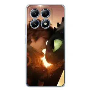 Чехол дракон Беззубик для Xiaomi 14T Pro (Беззубик и Иккинг)