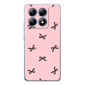 Чохол банти для Xiaomi 14T Pro (Чорні бантики)
