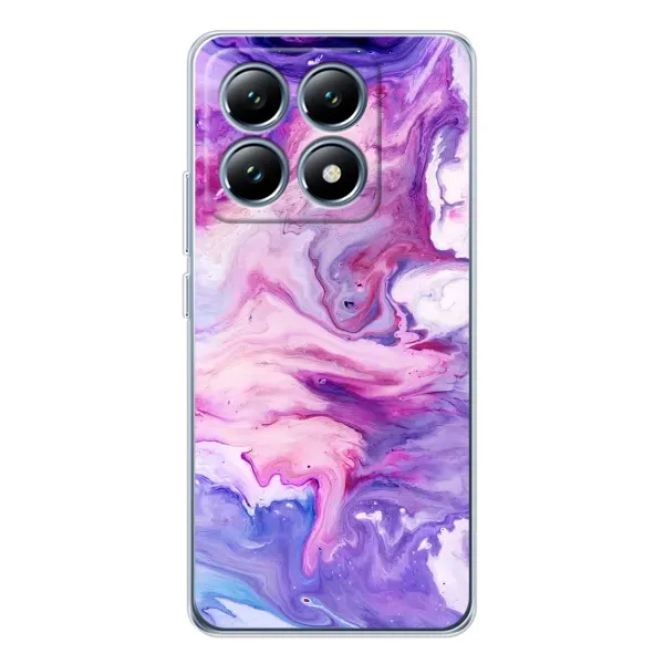 Чехол с рисунком «Фиолетовый мрамор» для Xiaomi 14T Pro Чехол с рисунком «Фиолетовый мрамор» для Xiaomi 14T Pro
