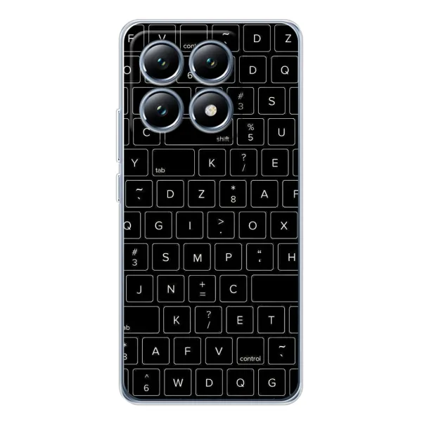 Чехол с рисунком «Клавиатура» для Xiaomi 14T Pro Чехол с рисунком «Клавиатура» для Xiaomi 14T Pro