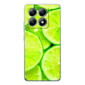 Чохол з зображенням смачної їжі для Xiaomi 14T Pro (Лайм)