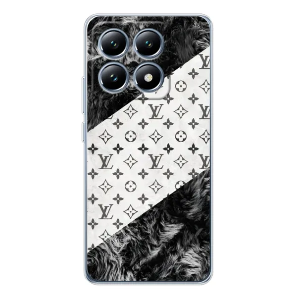 Чехол с рисунком «LV на белом» для Xiaomi 14T Pro
