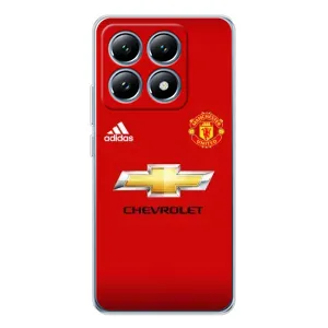 Силиконовые Чехлы принт Футбол на Xiaomi 14T Pro (Man United)