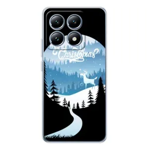 Силіконовий бампер на різдво для Xiaomi 14T Pro (Різдвяний Олень)