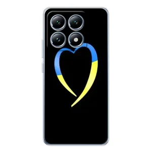 Силиконовый Чехол на Xiaomi 14T Pro (Я-Украина) (Украинское сердце)