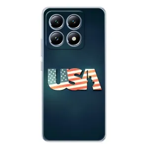 Чехол Флаг USA для Xiaomi 14T Pro (USA)