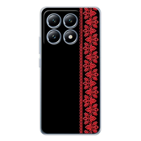 Чехол с рисунком «Вышиванка на черном» для Xiaomi 14T Pro Чехол с рисунком «Вышиванка на черном» для Xiaomi 14T Pro