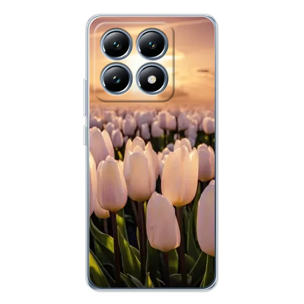 Чехол с рисунком «Закат с цветами» для Xiaomi 14T Pro Чехол с рисунком «Закат с цветами» для Xiaomi 14T Pro