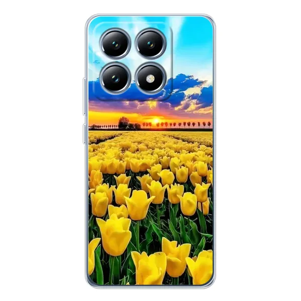 Чехол с рисунком «Желтые тюльпаны» для Xiaomi 14T Pro Чехол с рисунком «Желтые тюльпаны» для Xiaomi 14T Pro