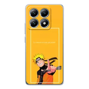 Чехлы с принтом Наруто на Xiaomi 14T (Даттебаё)