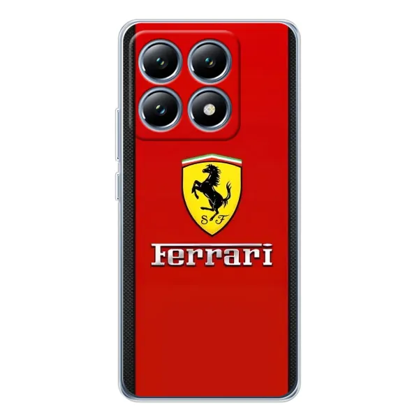 Чехол с рисунком «Ferrari Logo» для Xiaomi 14T Чехол с рисунком «Ferrari Logo» для Xiaomi 14T