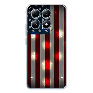 Чехол Флаг USA для Xiaomi 14T (Флаг США 2)