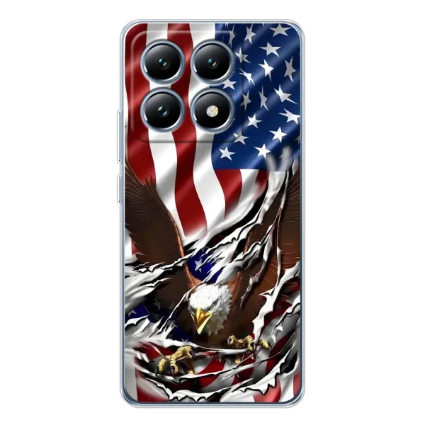 Чехол с рисунком «Флаг USA» для Xiaomi 14T