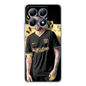 Силиконовый Чехол Xiaomi 14T (Gold Neymar)