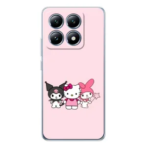 Чехол с персонажем Куроми на Xiaomi 14T (Куроми Мелоди Китти)